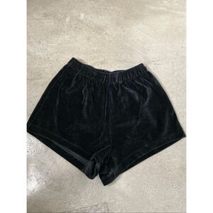 Dannijo Velvet Shorts | XS in Black